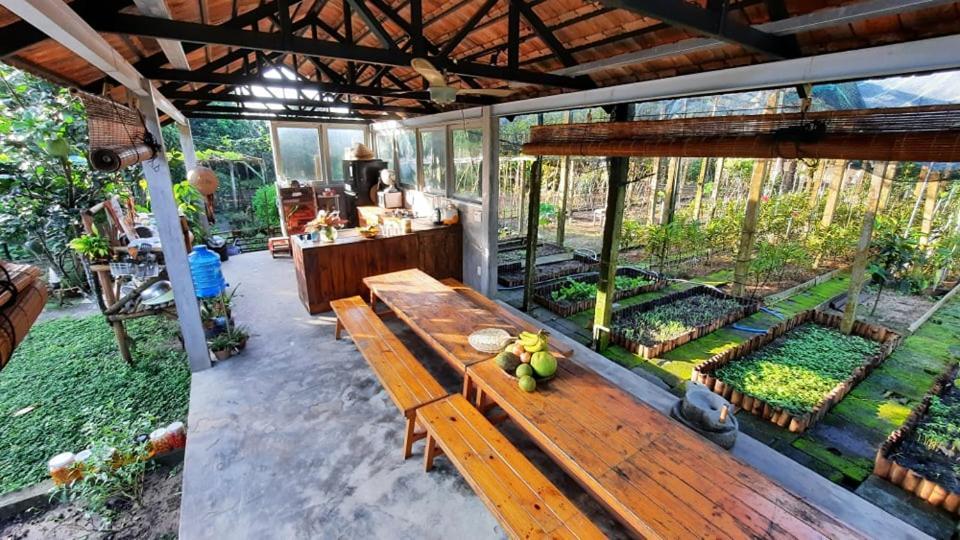 Vuon Nha Ngoai Garden Homestay ホーチミン市 エクステリア 写真